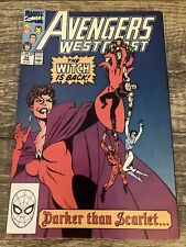 Avengers West Coast #56 1st Dark Scarlet Witch Marvel picture