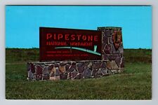 Pipestone MN-Minnesota, Pipestone National Monument, Antique Vintage Postcard picture