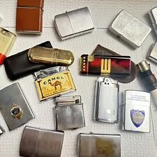 Lot Of Antique and Vintage Cigarette Lighters picture