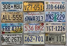 2004-2020 Lot of 12 MIXED STATES License Plates EXPIRED picture
