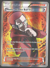 Pokemon Maxie's Hidden Ball Trick 158/160 X&Y Primal Clash Light Play Condition picture
