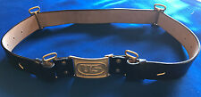 M1872 Infantry Leather Belt with US Buckle Size LARGE (42-48) Indian Wars picture
