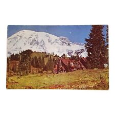 Paradise Inn at Mt. Ranier National Park Washington Vintage Postcard picture