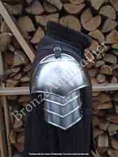Set pair of Single pauldron steel larp armor picture