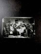 tintype of Abraham Lincoln death bed scene 1865 Civil War  C587SP picture