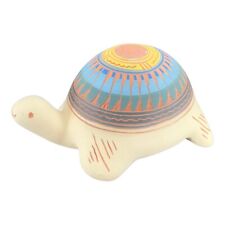 Vintage Native American Navajo Pottery Turtle Signed JID NAVAJO Ceramic Etched picture