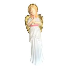 Vintage TPI Angel Blow Mold Figure Holiday Christmas Decor Missing Horn picture