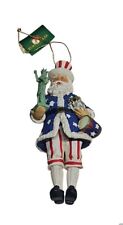 Kurt Adler Uncle Sam Ornament USA Statue Of Liberty 6