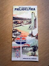 Vintage Unused 1963 Philadelphia Streets and Parks Map (crisp, brilliant colors) picture