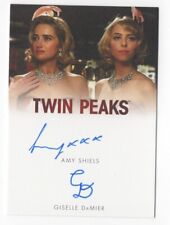 Amy Shiels & Giselle DaMier TWIN PEAKS Archives 2019 Dual Autograph Card Auto picture