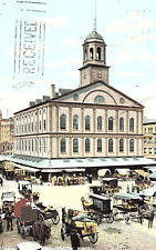 Vintage Postcard Massachusetts, Faneuil Hall, Boston  MA. 1907 picture