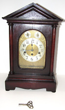 Antique German Junghans Quarter Hour Westminster Chime Bracket Clock 8-day picture