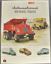 1959 International 6-Wheel Truck Brochure BCF Dump Tanker Excellent Original 59 picture