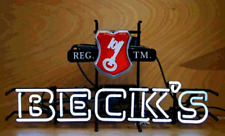 Beck's Beer Key Neon Lamp Sign 14