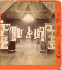 MASSACHUSETTS, Art Gallery, Smith College, Northampton--Knowlton Stereoview H66 picture