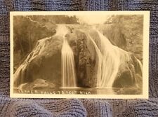 RPPC Postcard Turner Falls Oklahoma 72 Feet High Real Photo Post Card Unused NOS picture