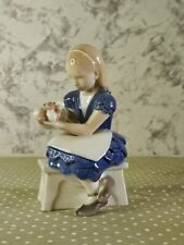 B&G Bing & Grondahl Porcelain Figurine 2298 Ida's Flower Girl with Tulips picture