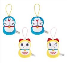 Doraemon Plush Doll Phone Strap Figure Bandai Gashapon Toys set of 4 picture
