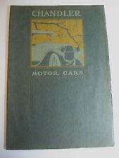 1919 1920 Chandler Motors Orphan Brochure, Cleveland OH Original picture