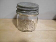 Ball Perfect Mason Clear 1/2 Half Pint Canning Jar Fruit Jar w/ Zinc Lid 7066 picture