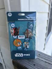 Disney Parks Pin Trading STAR WARS KIDS Starter Lanyard Set of 4 pins picture