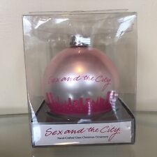 Sex And The City Hand Crafted Glass Christmas Ornament Kurt Adler 2010 Rare picture