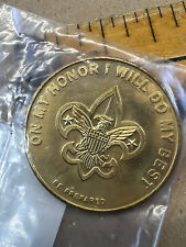 Boy Scouts Be Prepared Transfer Pockets After Good Turn Challenge Coin Token-90s picture