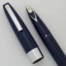 Sheaffer 330 Fountain Pen - Blue, Medium V-Inlay Nib (New Old Stock Boxed) picture