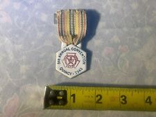 5th Annual Convention Quincy 1943 Ribbon Medal picture
