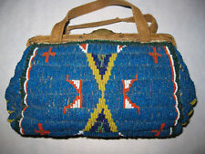 Sioux Woman's Beaded Purse CA 1890 picture