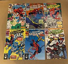 The Amazing Spider-Man Lot: 348 349 350 351 352 354 1991 marvel Comic Book picture