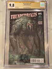 Thunderbolts #154 CGC 9.8 SS Signed Arthur Art Adams Man-Thing Appearance picture