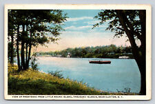 Frontenac From Little Round Island Near Clayton Thousand Islands New York P788 picture