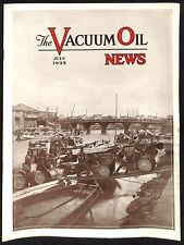 Vacuum Oil News Mobiloil Mobil Oil Gargoyle April 1925 16pp. VGC Scarce picture