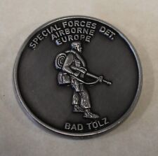 10th Special Forces Grp Airborne DET Europe Bad Tolz Germany Army Challenge Coin picture