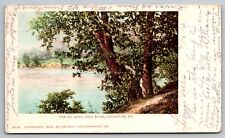 1902. The Big Eddy. Louisville, Kentucky. Vintage Postcard. Private mailing card picture