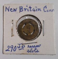 New Britain Connecticut Token Vintage Mid Century Lucky Coin Rare Wagner Jb picture