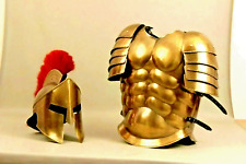 King Medieval 300 Spartan Roman Helmet With Muscle Jacket R/P Roman Costumes picture