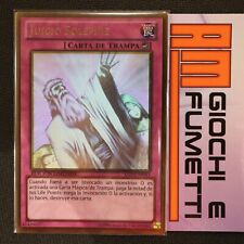 SOLEMN JUDGMENT in Spanish YUGIOH rare GHOST GOLD yu-gi-oh A REAL DEAL picture