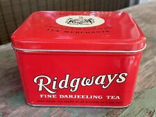 Vintage Ridgways Limited Darjeeling Tea Tin 1950's Excellent Condition picture