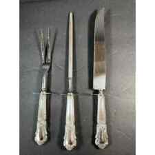 Towle Sterling Silver Handle  TWS350 3 pc Large Carving Set picture