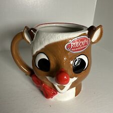Jumbo Rudolph the red nose reindeer Christmas mug *NEW* picture