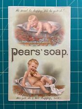 Pears' Soap ad - Baby loses soap picture