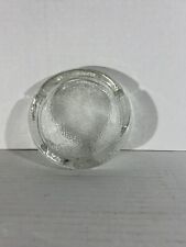 Vintage Cut - CLEAR Glass AshTray 5.5