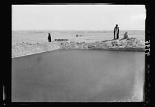 Bitumen storage pools,Bituminous Well,Gayara,al Qayyarah,Iraq,Middle East,1 picture