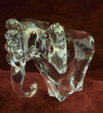 FM Ronneby Sweden Art Glass Elephant 7