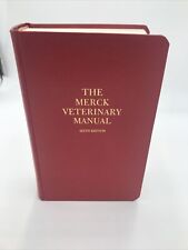 1986 The Merck Veterinary Manual Sixth Edition (Hardcover) picture