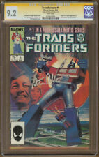 Transformers #1 CGC 9.2 Signature Series SS Signed PETER CULLEN picture