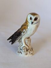 Vintage Goebel Barn Owl # 38313 marked base Figurine West Germany Porcelain 3