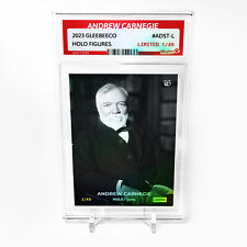 ANDREW CARNEGIE Photo Card 2023 GleeBeeCo Holo Figures Steel Baron #ADST-L /49 picture